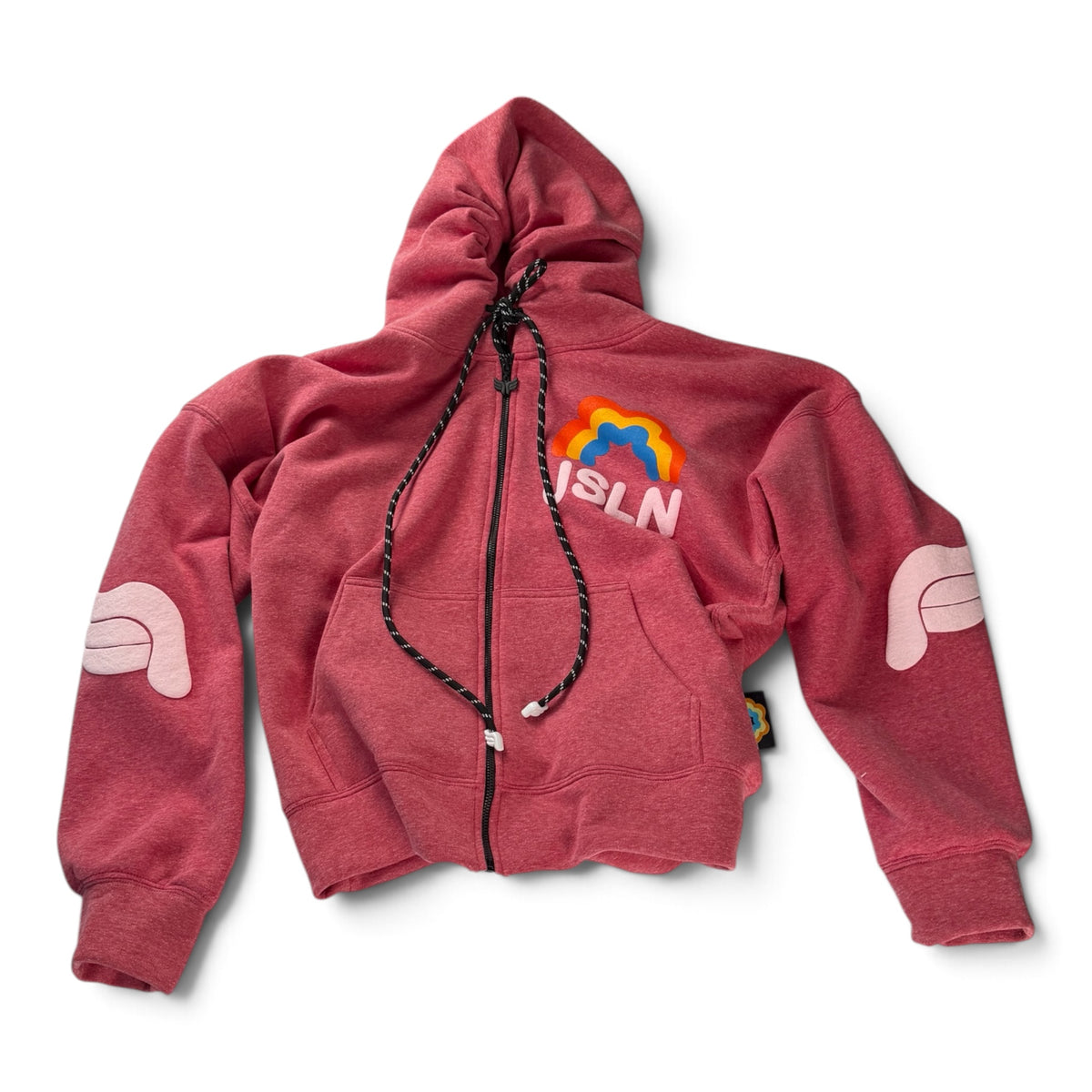 HOODIE ZIP RAINBOW STRAWBERRY