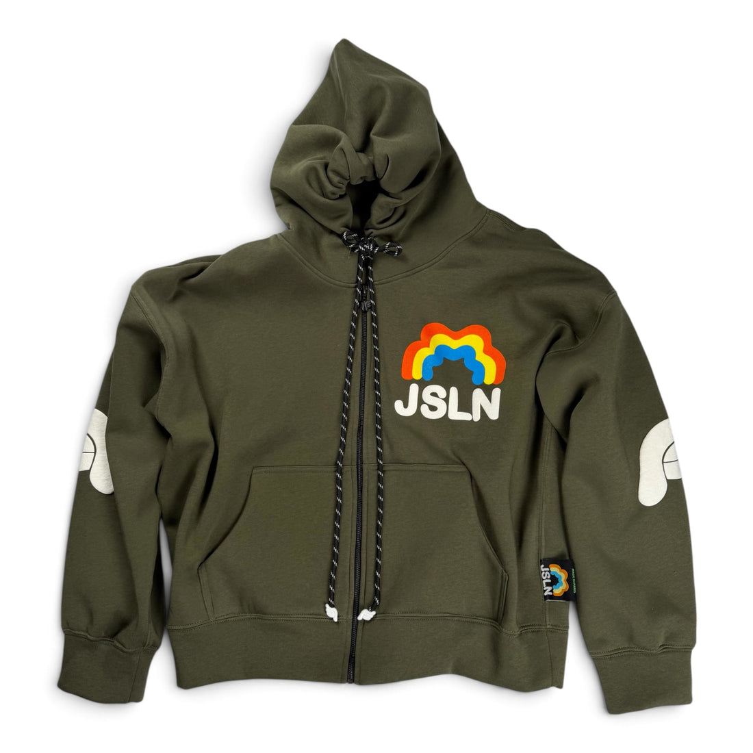 HOODIE ZIP RAINBOW ARMY