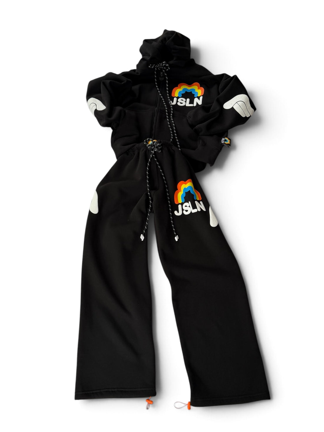 JOG RAINBOW BLACK