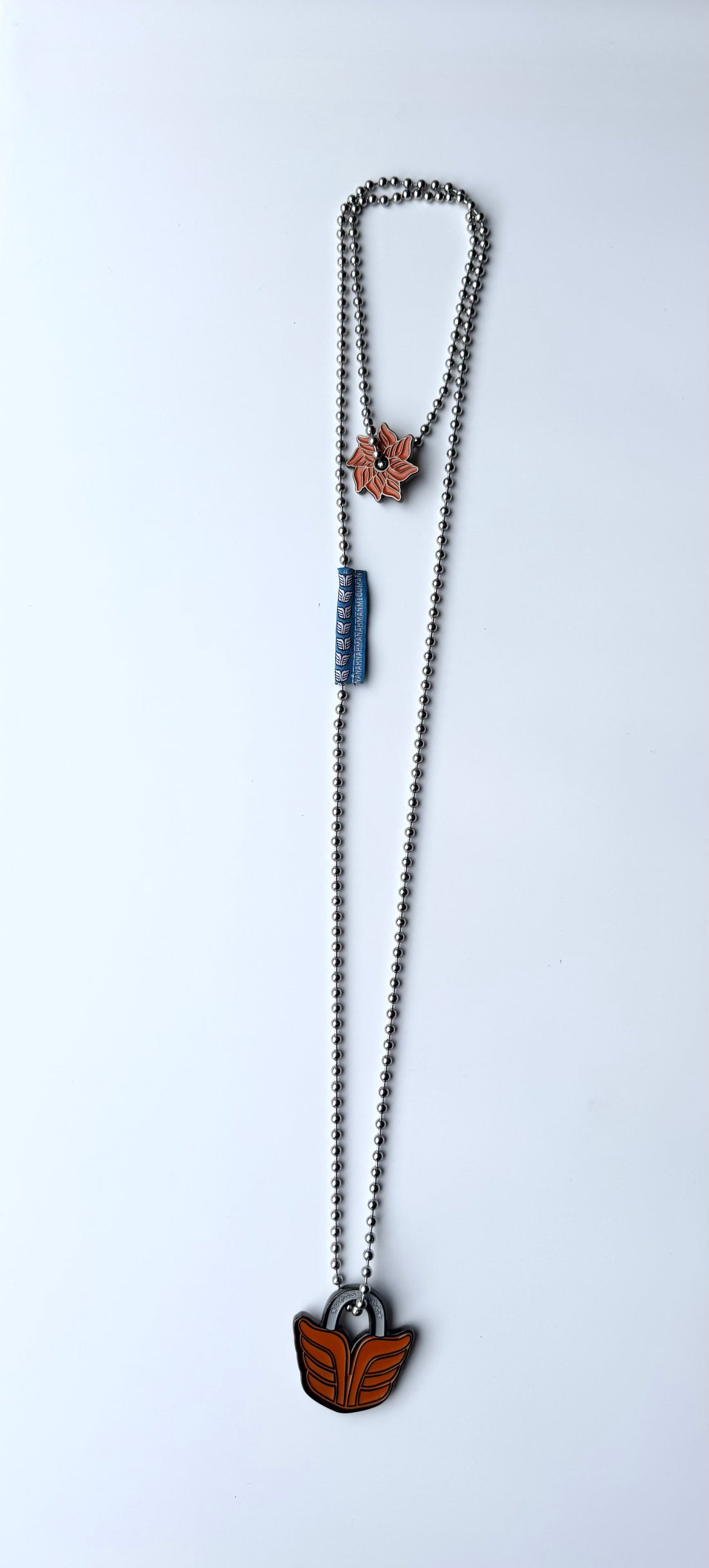 SAUTOIR CADENAS ORANGE