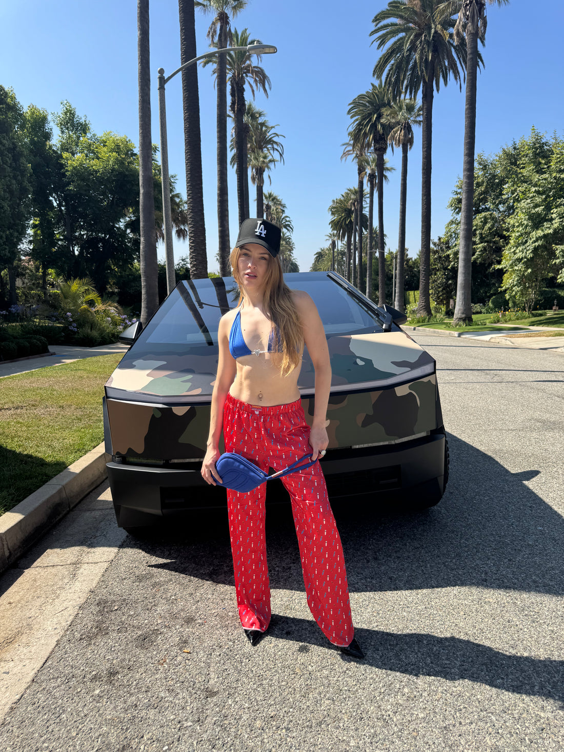 SUMMER PANT WOMANIZER RED