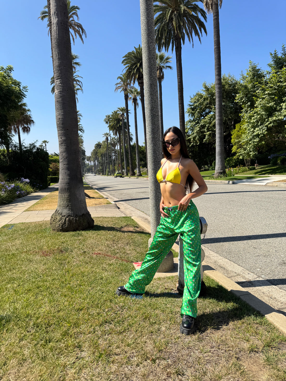 SUMMER PANT BISOU GREEN