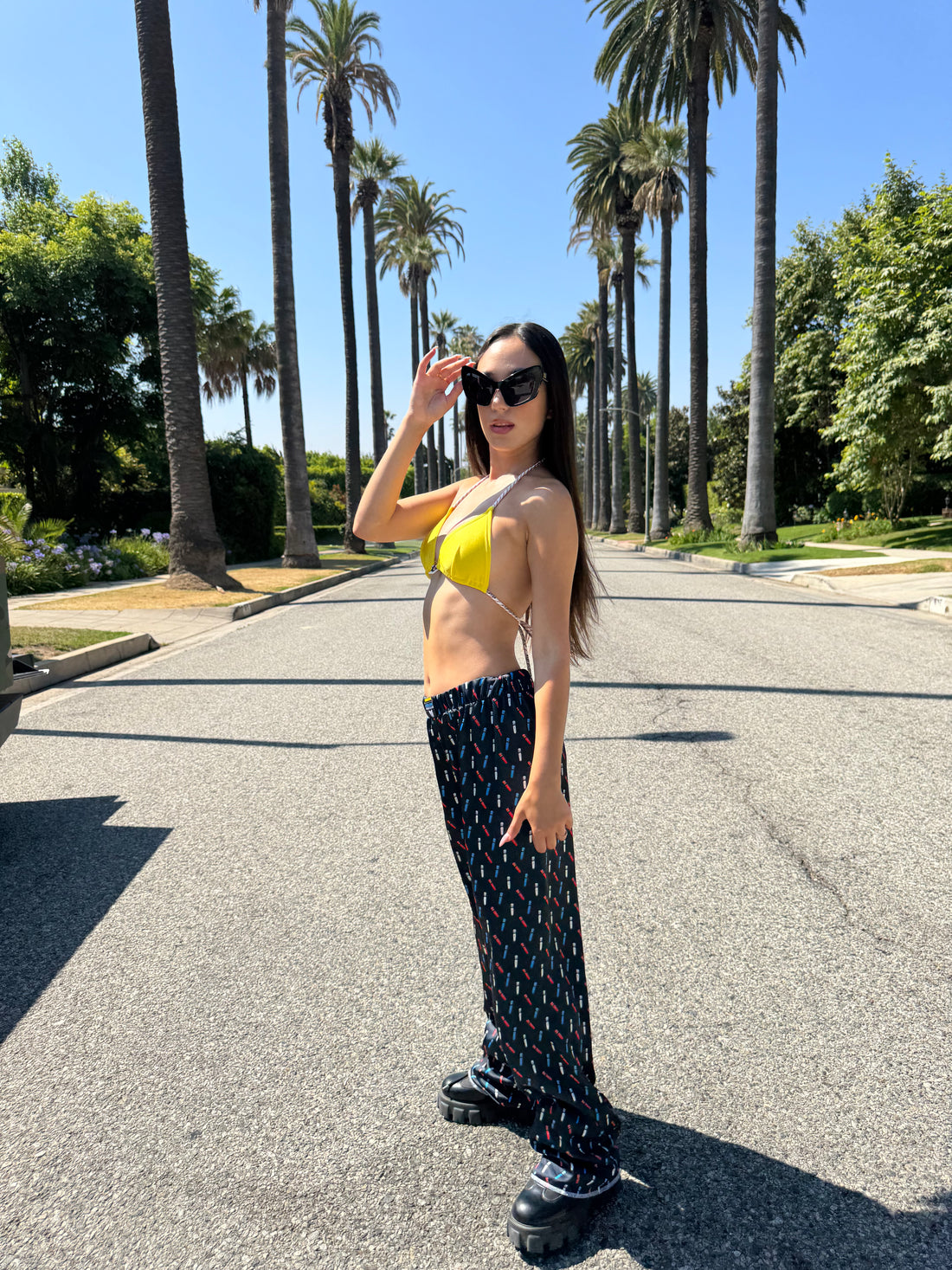 SUMMER PANT BLACK WOMANIZER