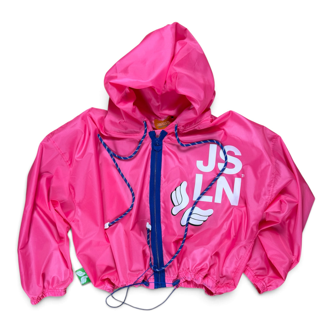 HOODIE ZIP PARACHUTE ROSE