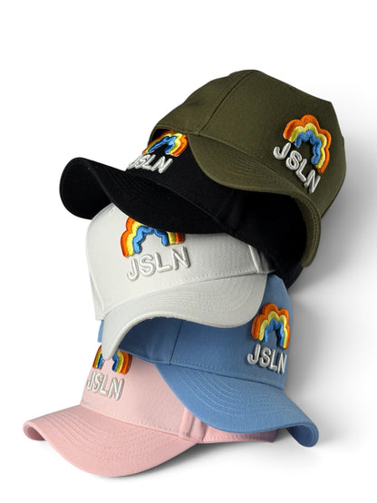 RAINBOW 🌈CAP🌈OFF-WHITE