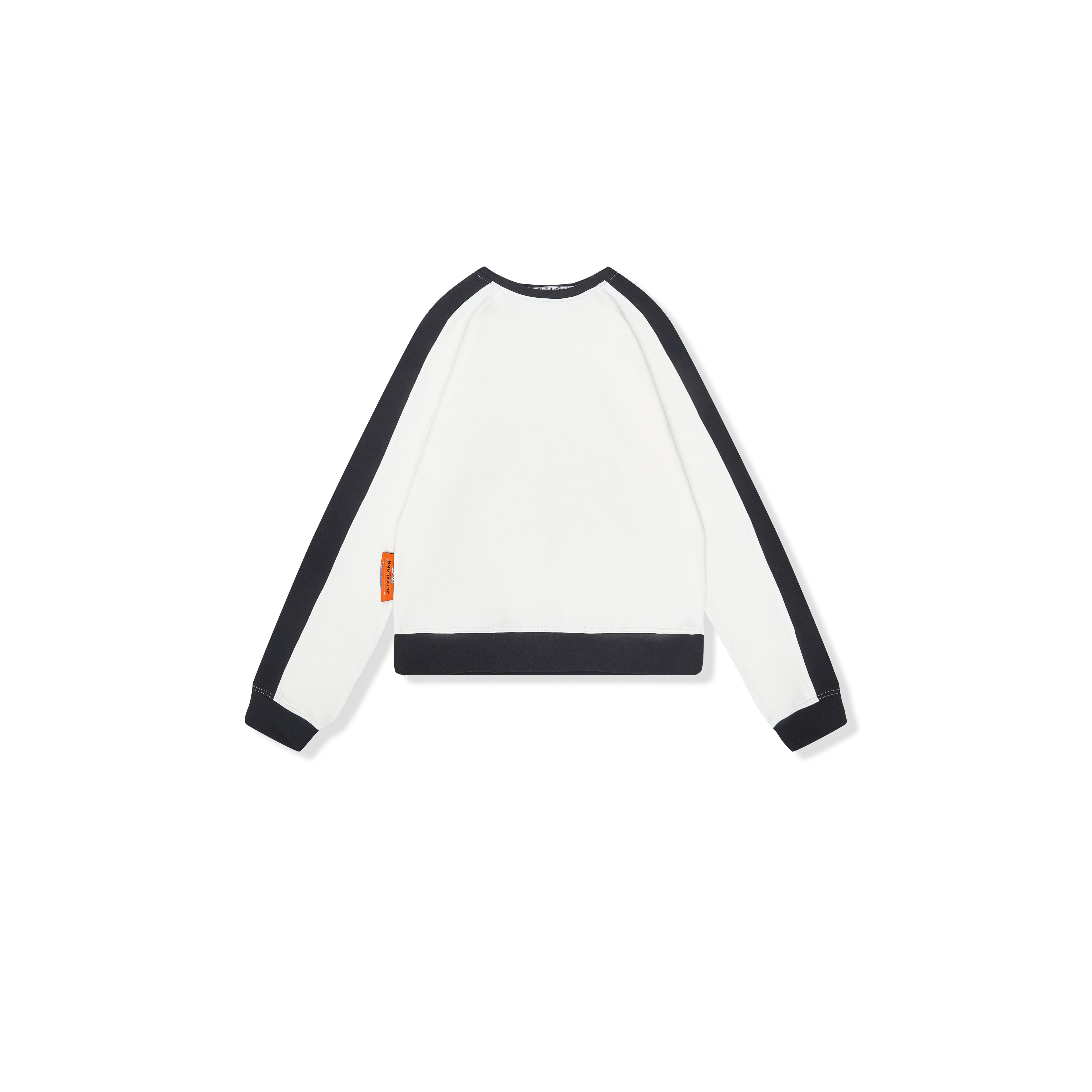 SWEAT BI COLORE BLACK