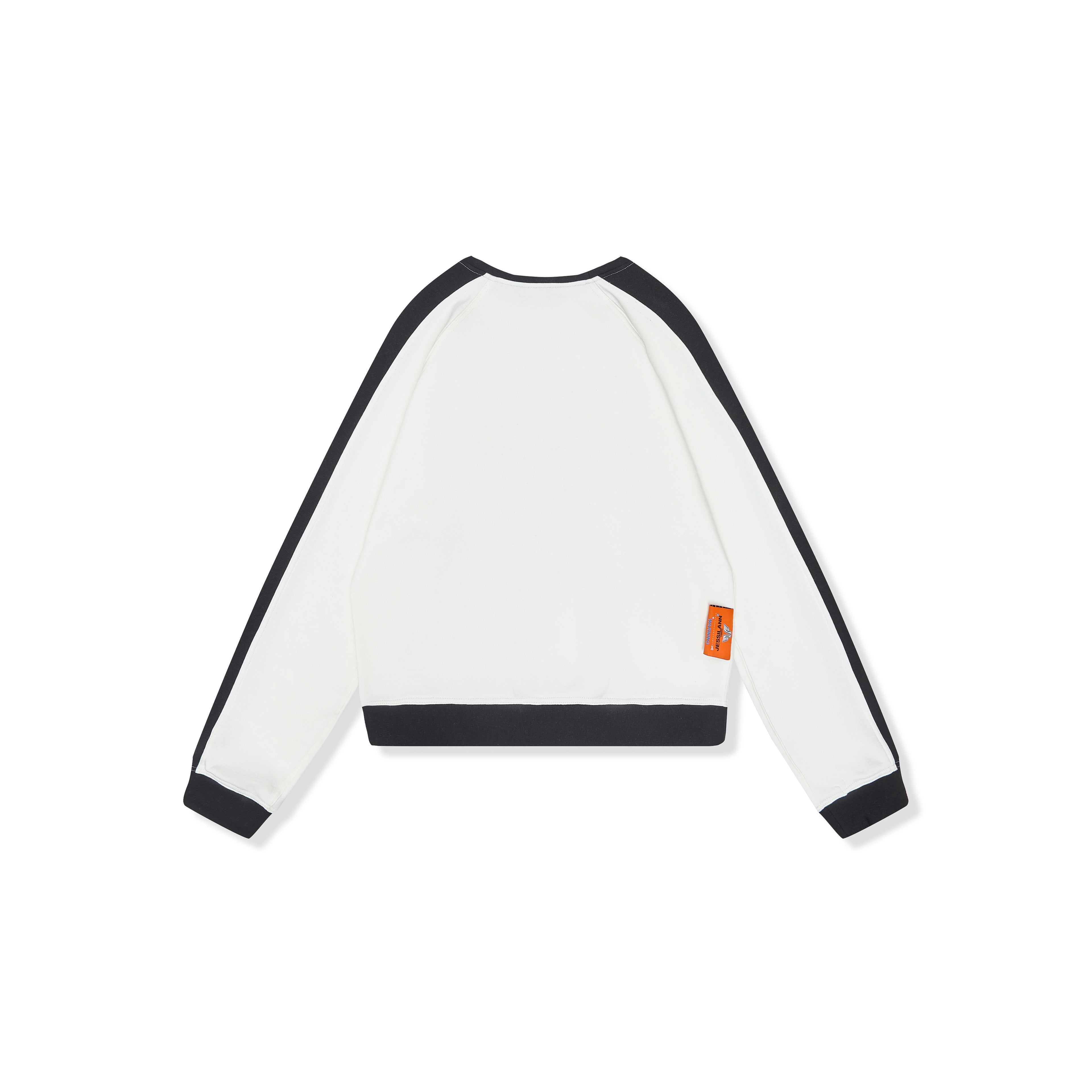 SWEAT BI COLORE BLACK