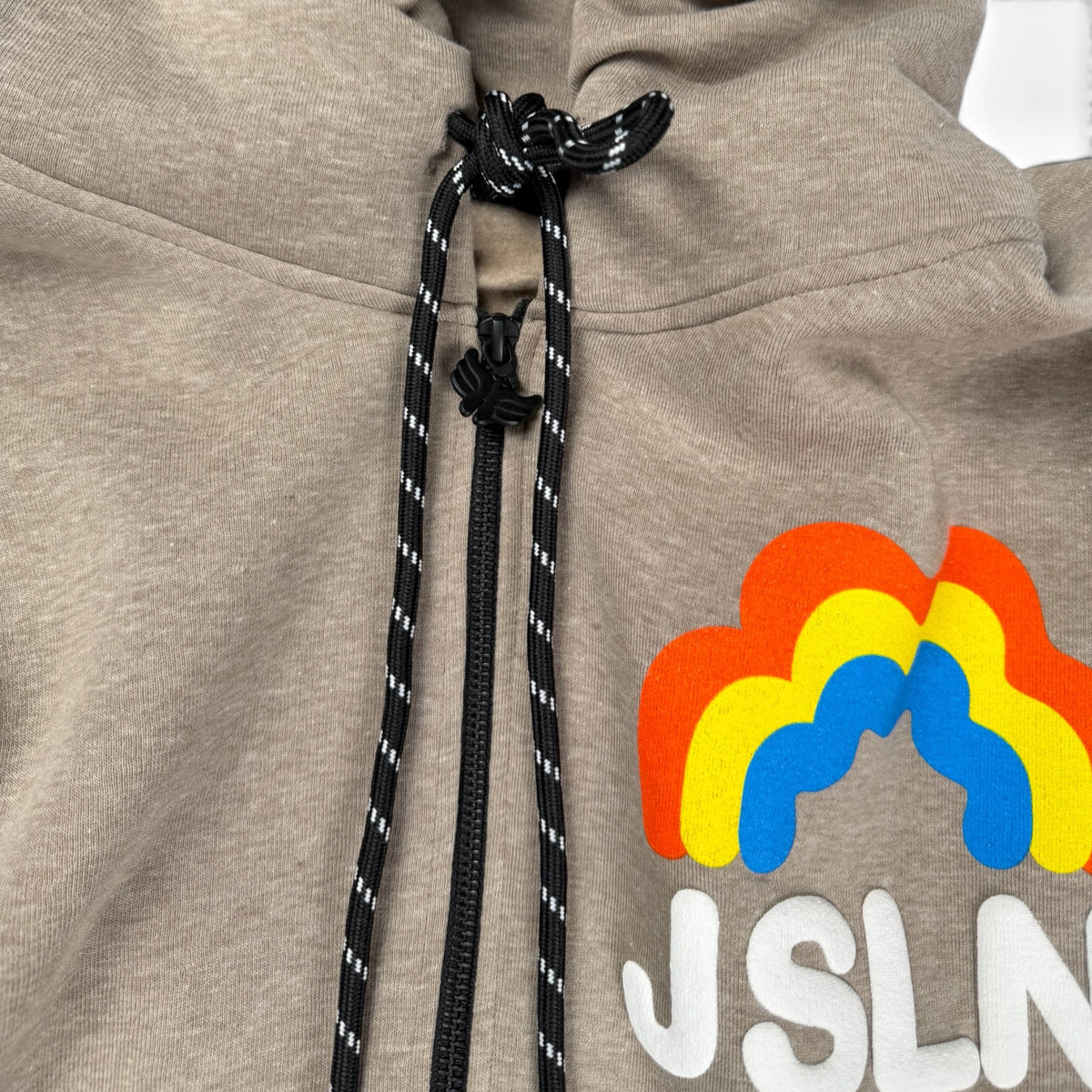 HOODIE ZIP RAINBOW SAND