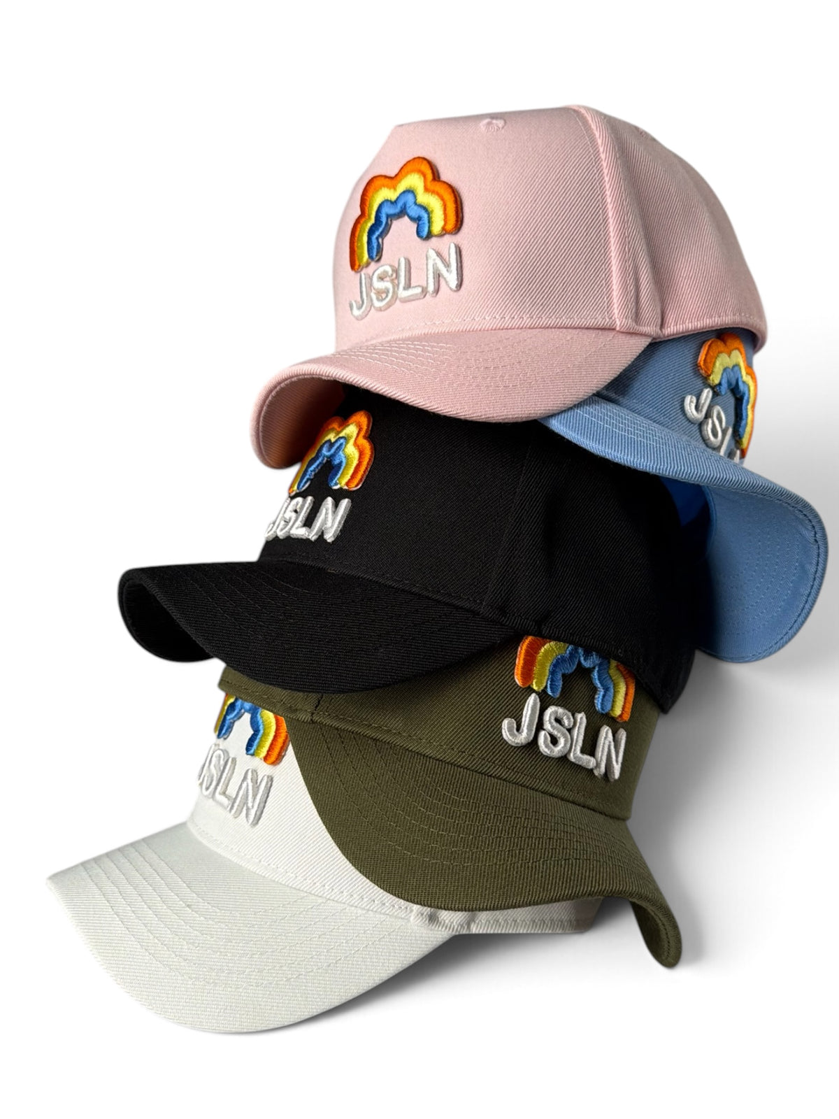 RAINBOW 🌈CAP🌈OFF-WHITE