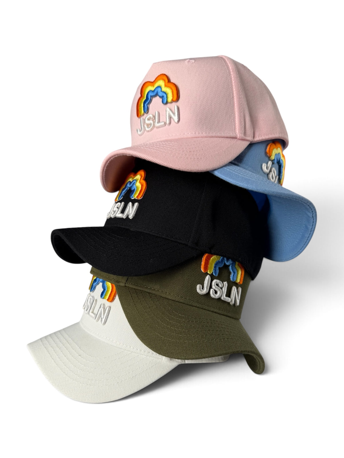 RAINBOW 🌈CAP🌈OFF-WHITE
