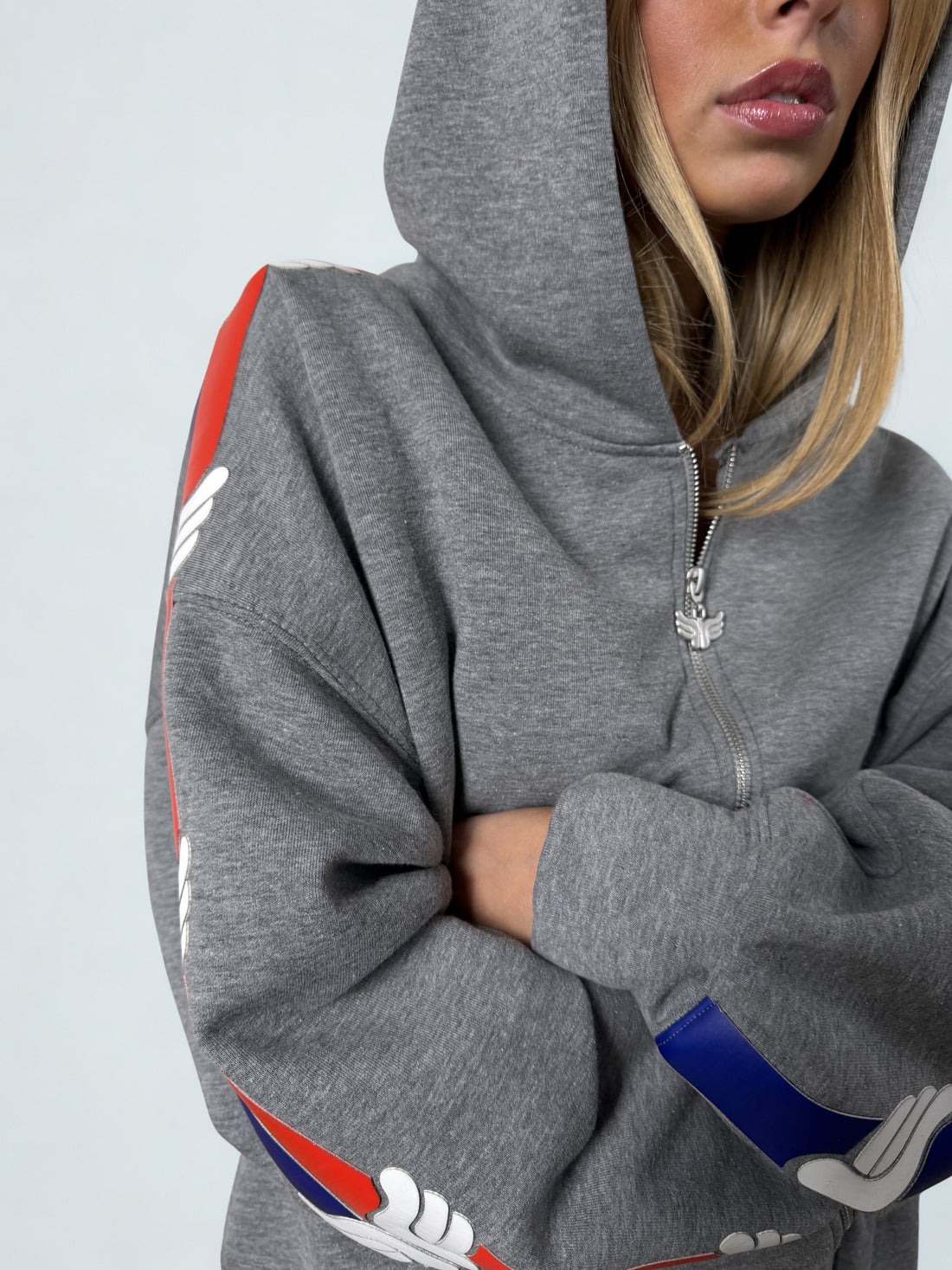 AMERICANA HOODIE GREY