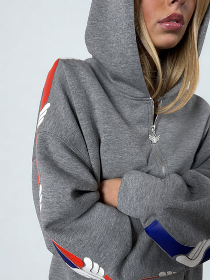 AMERICANA HOODIE GREY