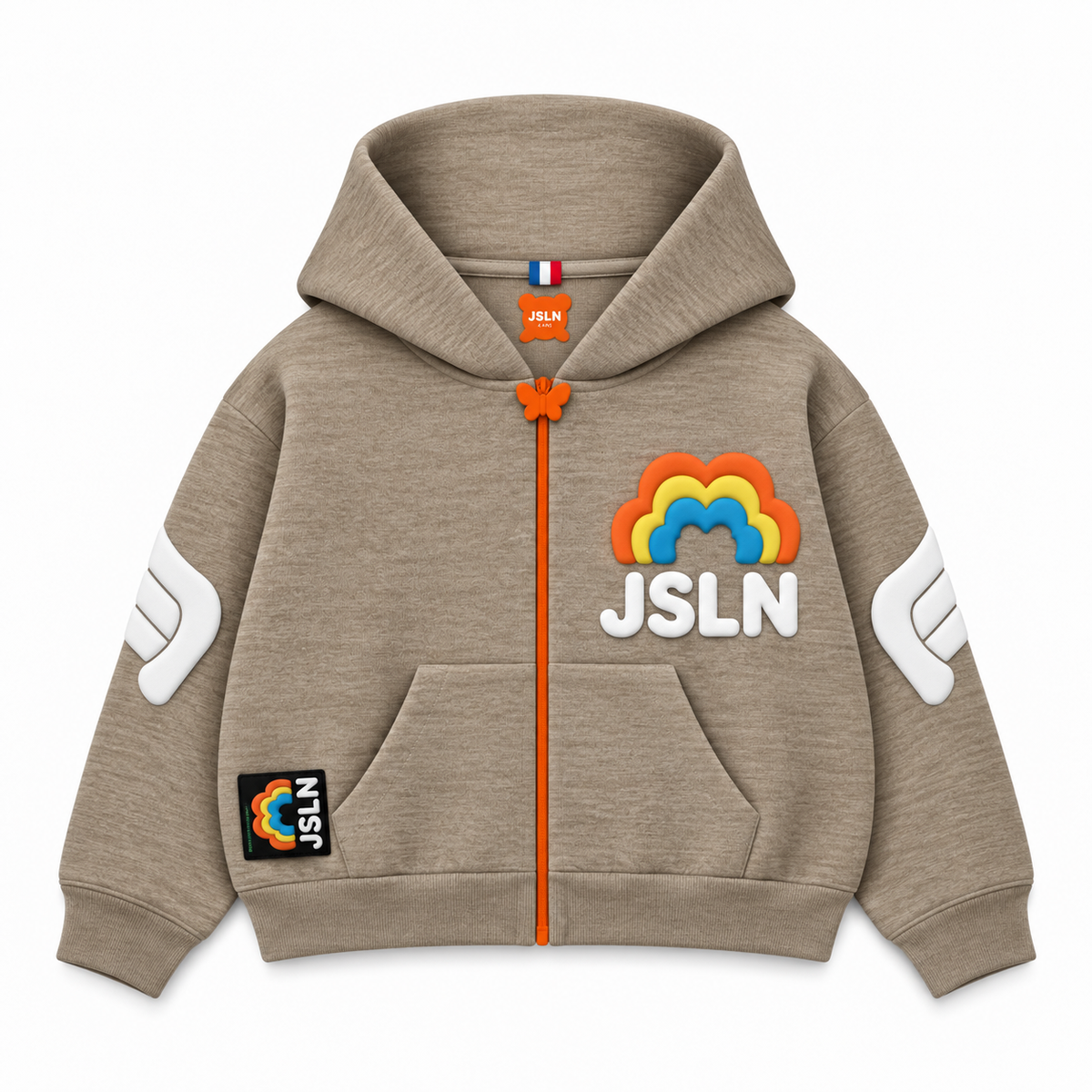 KIDS👼🏼HOODIES🌈LATTE🌈RAINBOW