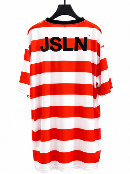 WHITE RED JSLN FOOTBALL UNISEX SET