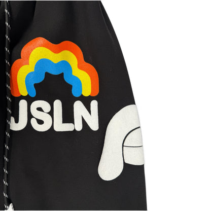 JOG RAINBOW BLACK
