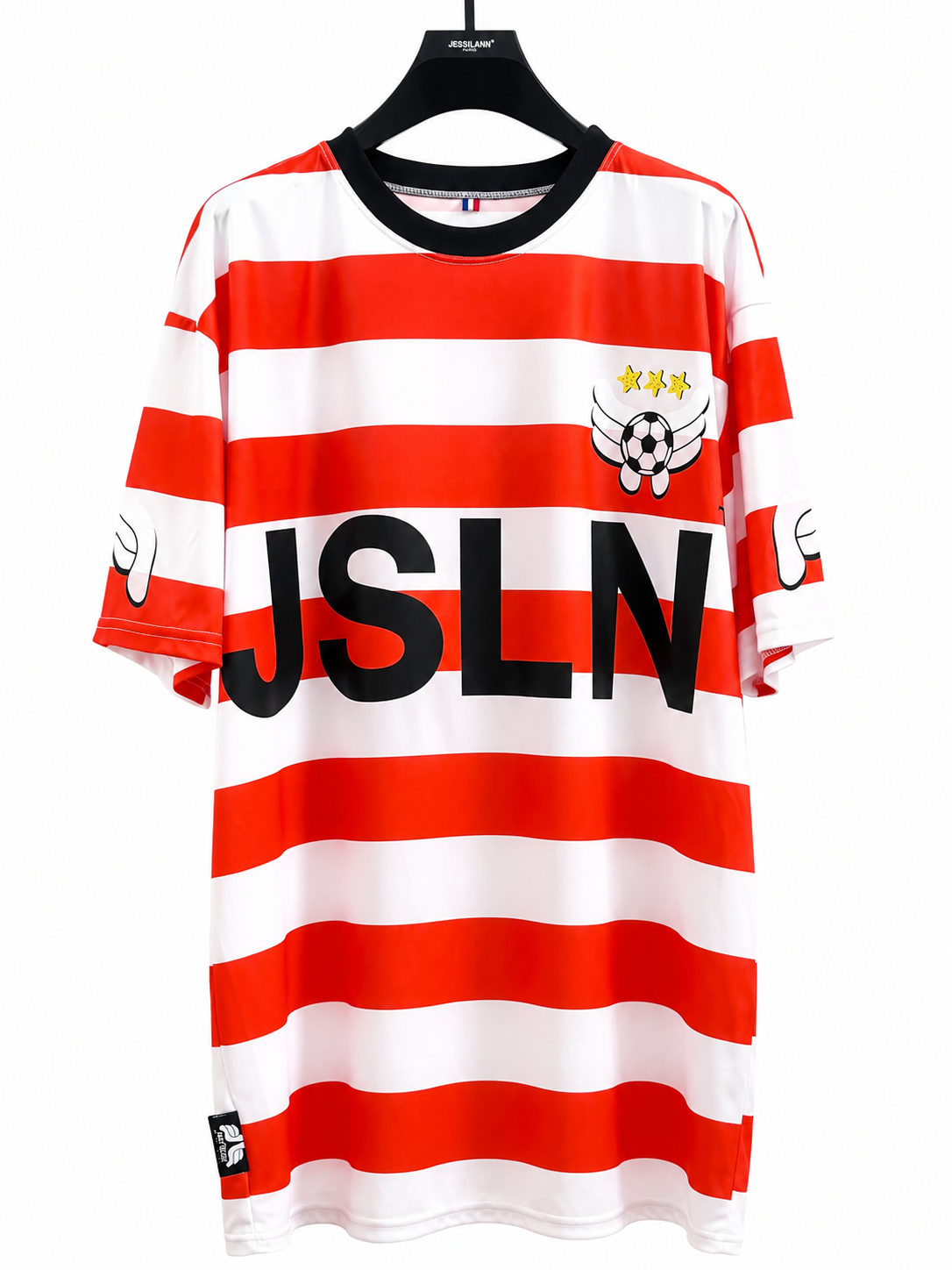 WHITE RED JSLN FOOTBALL UNISEX SET