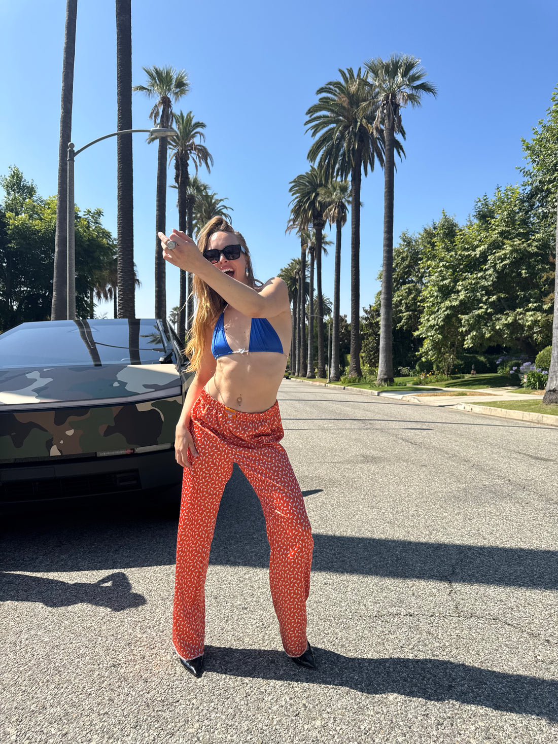 SUMMER PANT ORANGE ANGEL