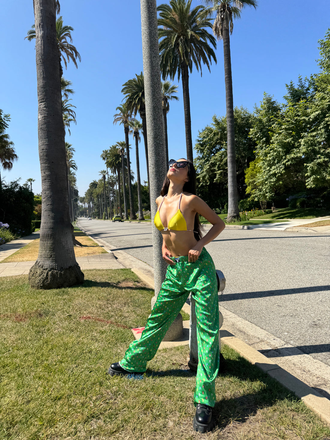 SUMMER PANT BISOU GREEN