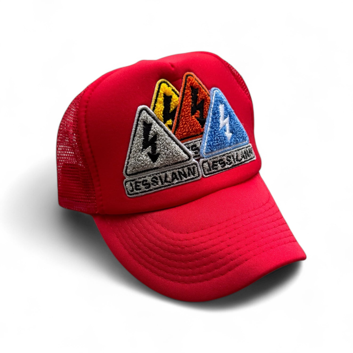 WARNING RED CAP