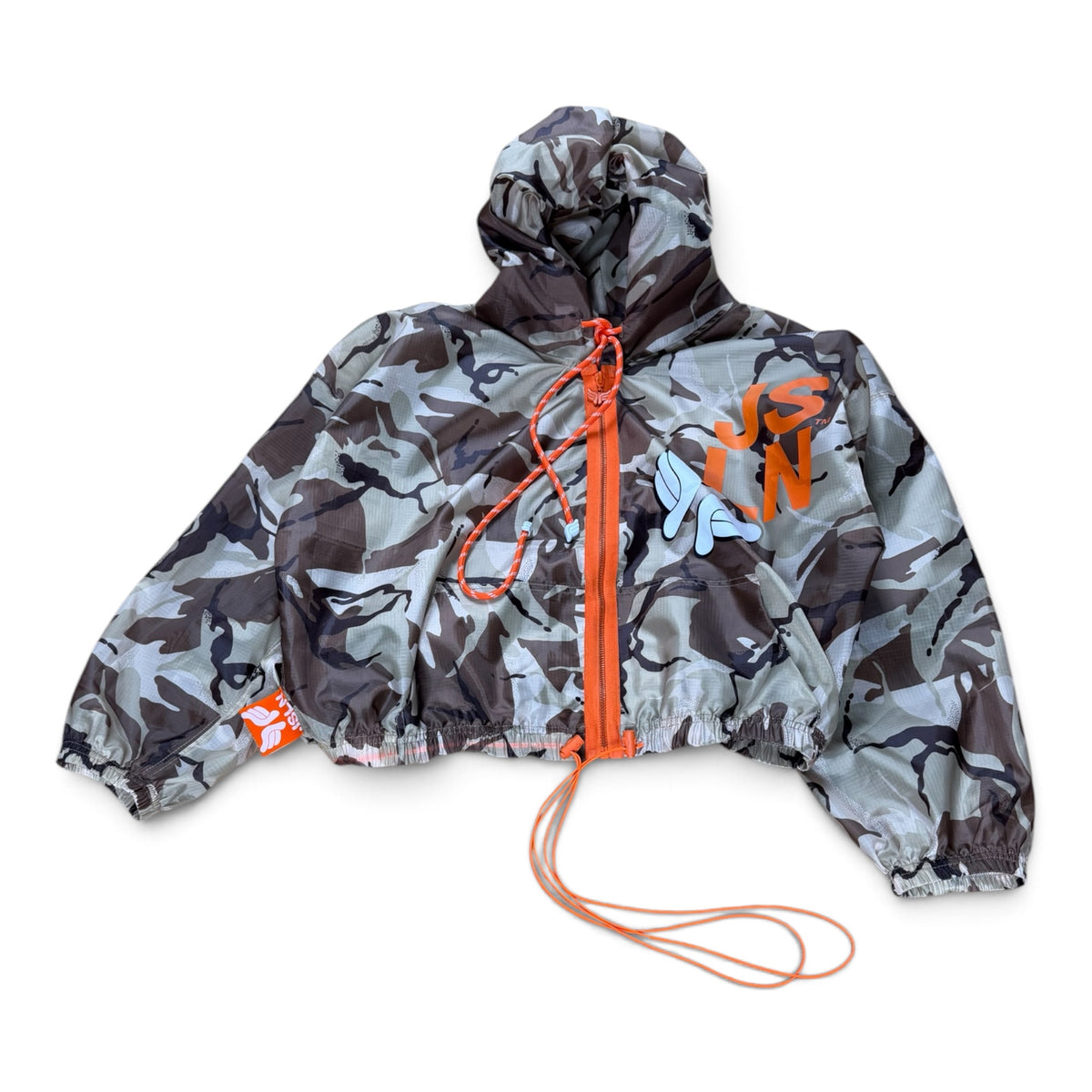 HOODIE ZIP PARACHUTE NOIR CAMO