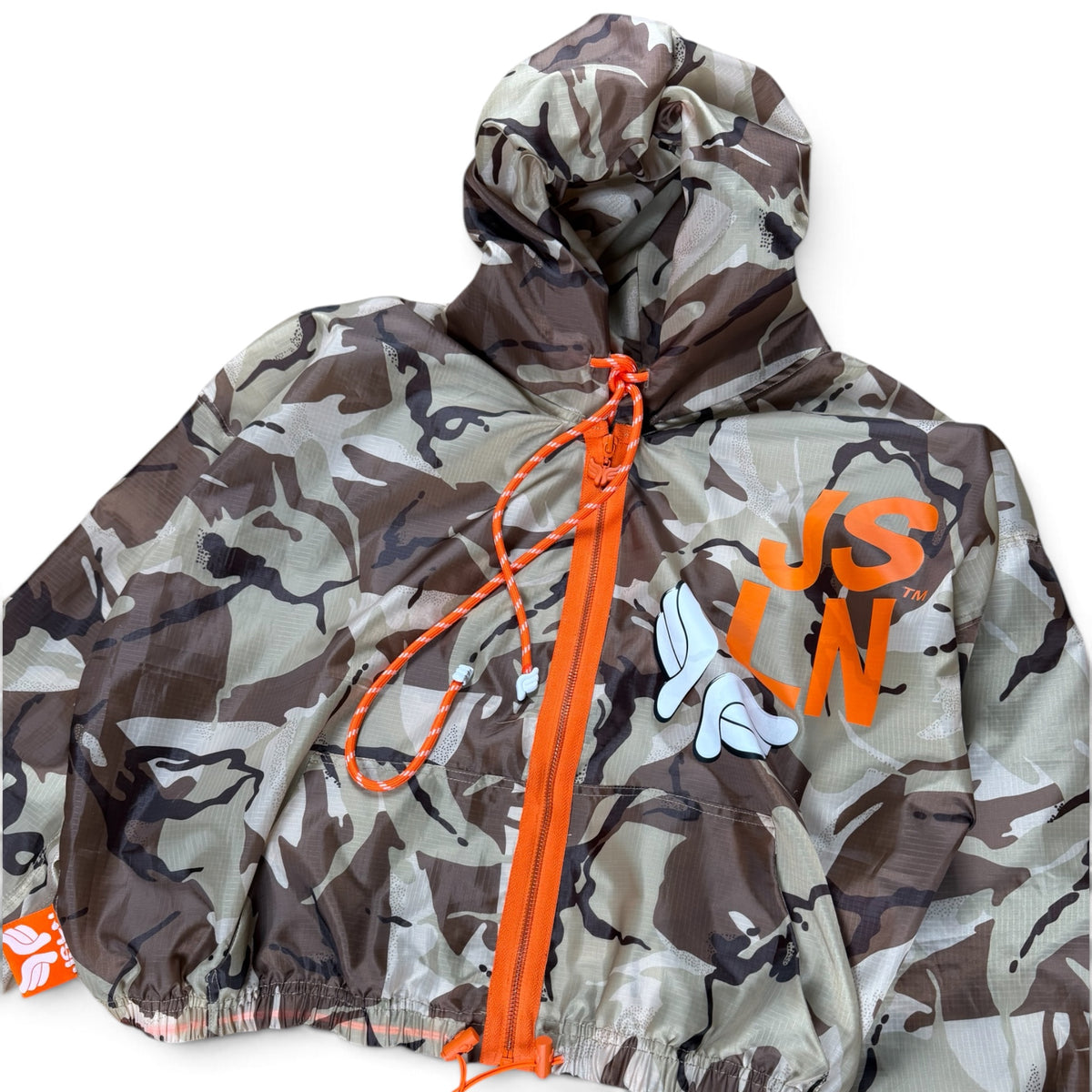 HOODIE ZIP PARACHUTE NOIR CAMO