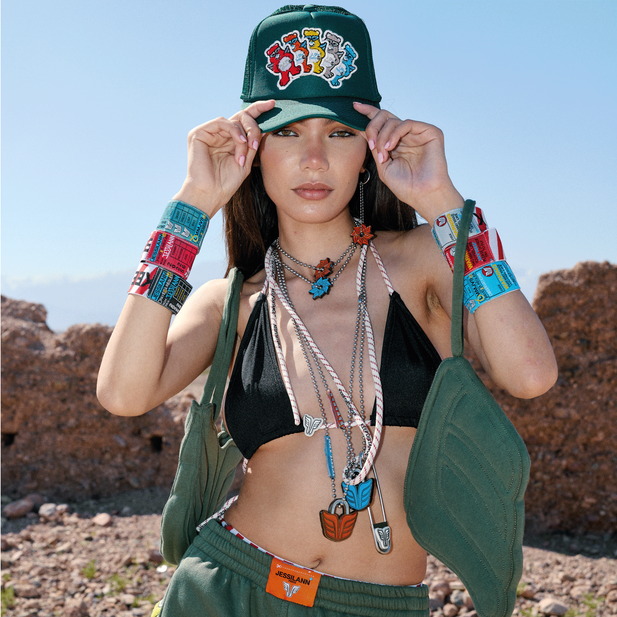 BISOU KAKI CAP